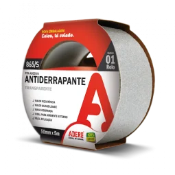 Fita Antiderrapante Transparente 50Mm X 5 Metros Adere