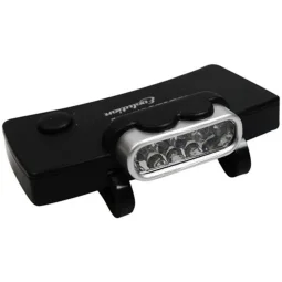 Lanterna Evolution 5 Leds P/ Acoplar Ao Capacete - Carbografite