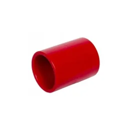 Luva de Encaixe 1 Polegada em Pvc Vermelho sem Rosca