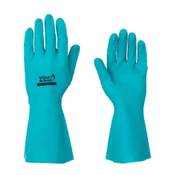 Luva de Proteção Nitrílica S/Forro 33Cm Verde Ca 16314 - Volk