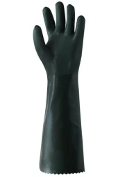 Luva de Pvc Forrada Palma Áspera 65Cm Ca 41460 - Safex