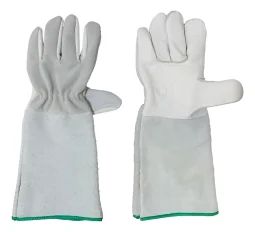 Luva de Vaqueta Jrd Ca 46958 Punho em Raspa 20Cm