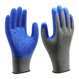 Luva de Algodão com Látex Corrugado 1005 Ca 32035 - Super Safety