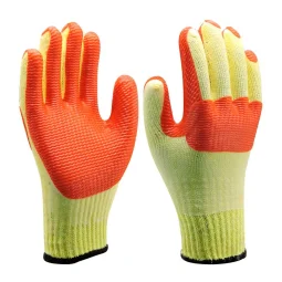 Luva Malha Látex Vulcanizado Laranja Rubber Tam 10 Ca 34370 - Super Safety