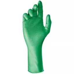 Luva Nitrílica Ambidestra e Antiderrapante Super Glove Max - Super Safety