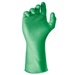 Luva Nitrílica Ambidestra e Antiderrapante Super Glove Max - Super Safety