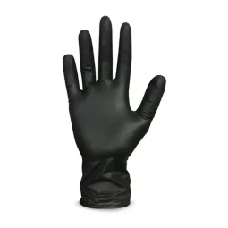 Luva Nitrílica Preta Super Glove Skin Ca 38645 - Super Safety
