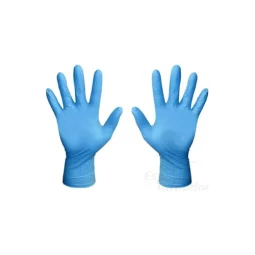 Luva Nitrílica sem Pó Azul CX C/ 100 - Ca 29509/45345