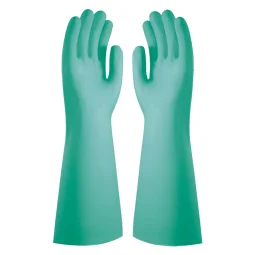 Luva Nitrílica Verde 46Cm Longa Ca 40506 Super Safety