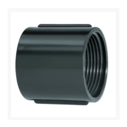 Luva Pvc Preto com Rosca para Eletroduto 2"