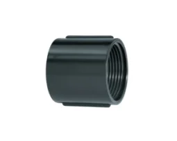 Luva Pvc Preto com Rosca para Eletroduto 2"