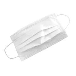 Mascara Descartável Tnt Tripla C/Elástico e Clips 50 Unidades - Prevemax