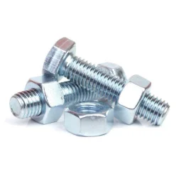 Parafuso Sextavado com Porca e Arruela 1/4" X 3/4" - 10 Unidades