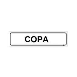 Placa "Copa"
