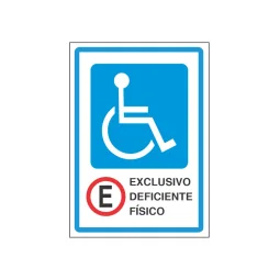 Placa Estacionamento Exclusivo para Cadeirante Pvc 2Mm 70X50Cm Placa Estacionamento Exclusivo para Cadeirante Pvc 2Mm 70X50Cm