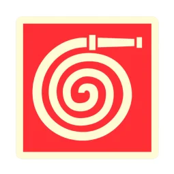 Placa Fotoluminescente Hidrante Pvc 2Mm 20X20Cm E7 Placa Fotoluminescente Hidrante Pvc 2Mm 20X20Cm E7