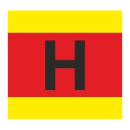 Placa H para Coluna Pvc 0,5Mm 40X30Cm (Vertical)