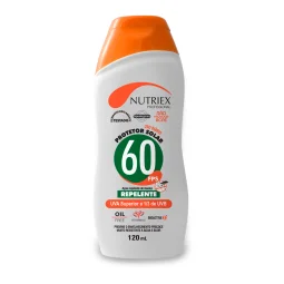 Protetor Solar com Repelente Fps 60 120Ml - Nutriex