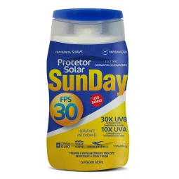 Protetor Solar Fps 30 120Ml Sunday - Nutriex
