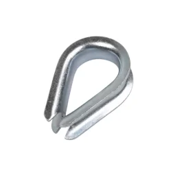Sapatilha Galvanizada para Cabo de Aço 3/8 (10Mm)