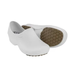 Sapato Antiderrapante Sticky Shoes Woman Ca 39848 Branco Impermeável
