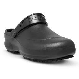 Sapato Antiderrapante Preto Ca 27921 Bb60 - Soft Works