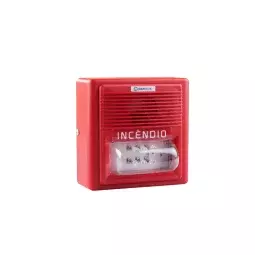 Sinalizador Audiovisual 12V Ip20 Convencional