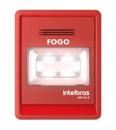 Sinalizador Audiovisual Endereçável Sav 521E Intelbras