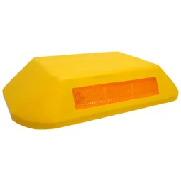 Tachão Refletivo Bidirecional Amarelo 25X15X5Cm