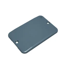 Tampa Cega para Condulete em Pvc Cinza 1/2 - 3/4