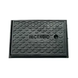 Tampa de Ferro Fundido Hidrante de Recalque 60X70Cm