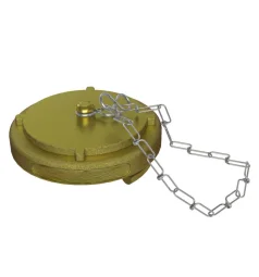 Tampão Cego Storz com Corrente em Latão 1.1/2"