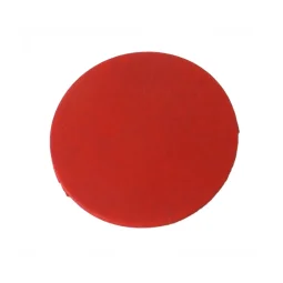 Tampão Pvc Vermelho Redondo 3/4 - 1" sem Rosca