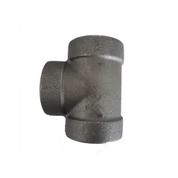 Tê Alta Pressão Preto Npt 300 Lbs 90° 1/2" - Tupy