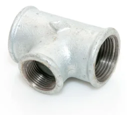 Tê de Redução Galvanizado 1"X 3/4