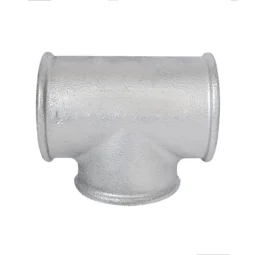 Tê Galvanizado Helicoidal 102Mm