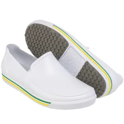 Tenis de Segurança Antiderrapante Sticky Shoe Copa Branco