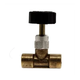 Torneira de Latão 1/8" Npt (I) X 1/8" Npt (I)