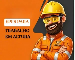  EPI's PARA TRABALHO EM ALTURA