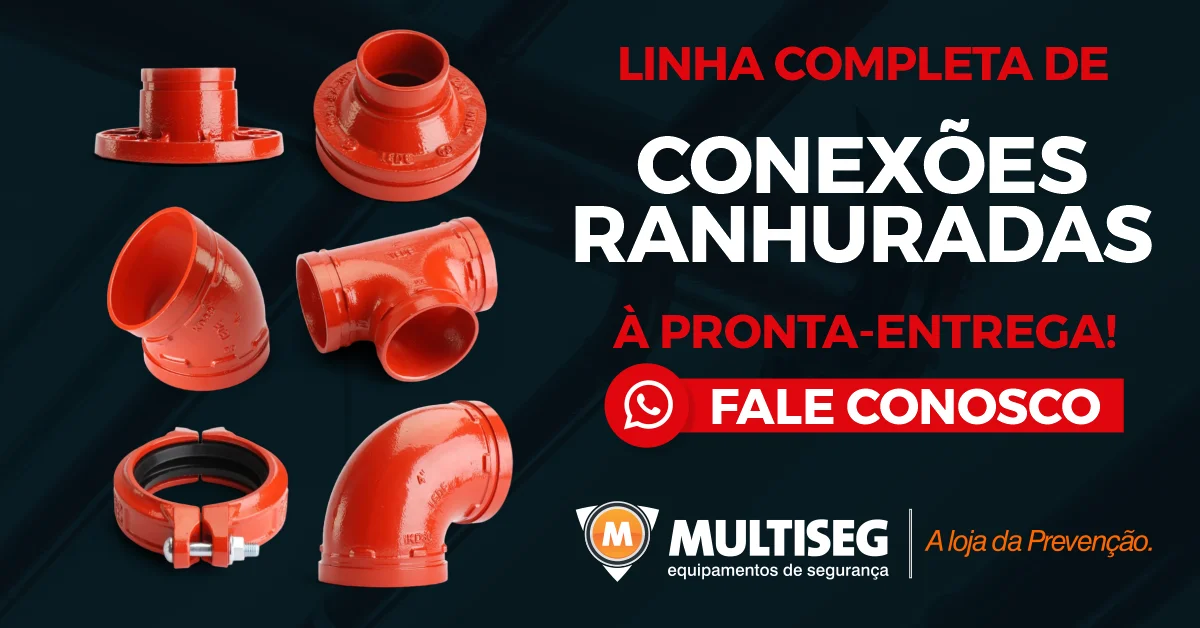 Qual a importância dos tubos e conexões ranhuradas?