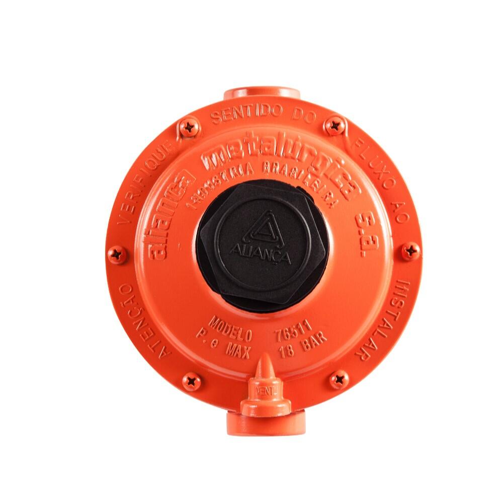 Regulador Baixa Pressão 12Kg (2º Estágio) Aliança 76511/01 | Multiseg