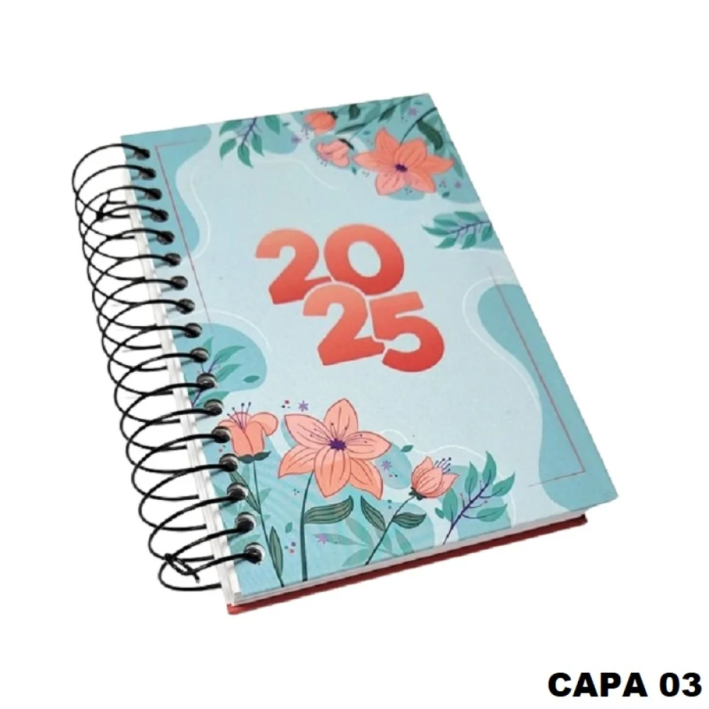 AGENDA 2025 ESPIRAL CAPA SORTIDAS 100 X 150 MM 5000 LORIGRAF