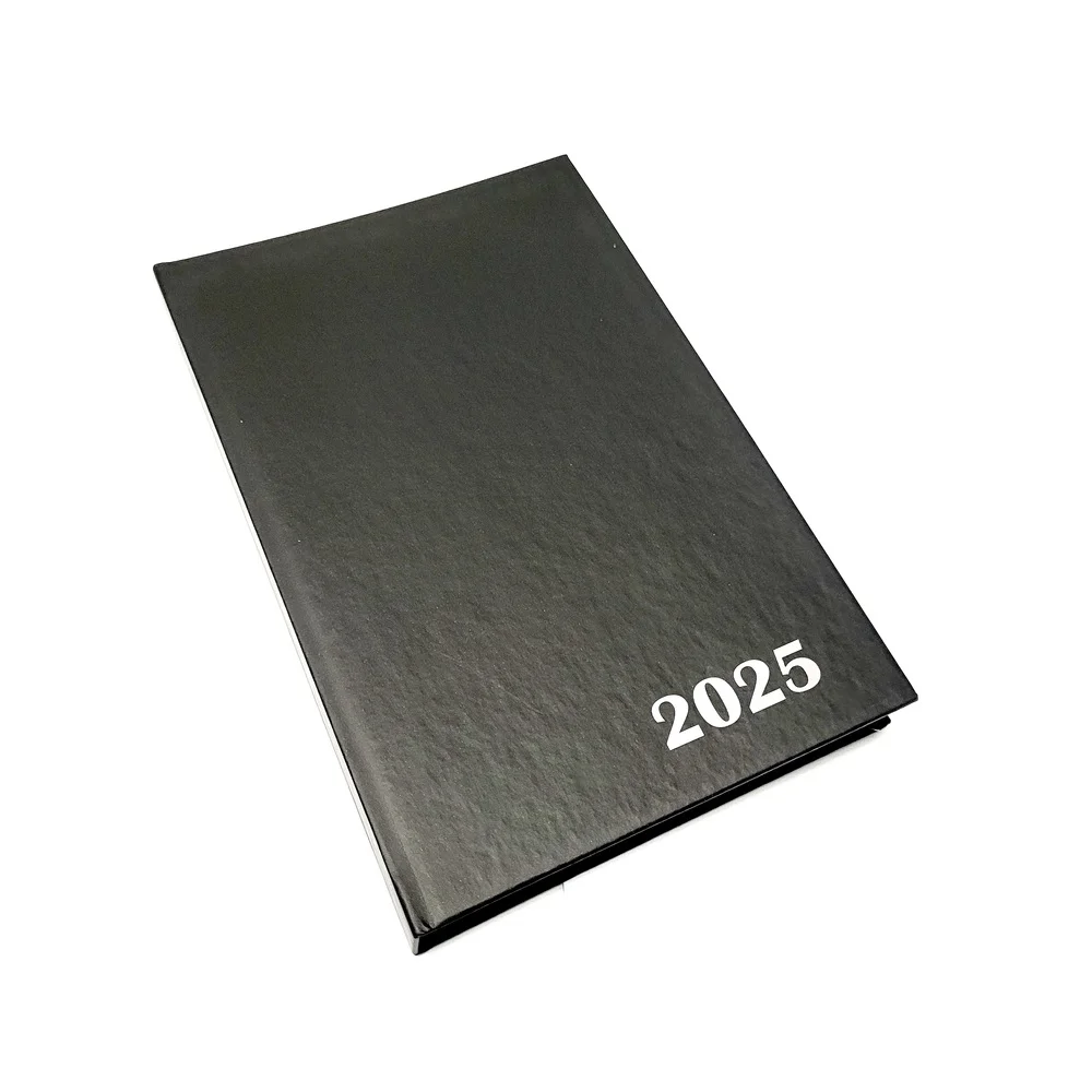 AGENDA 2025 COSTURADA PRETA 125 X 195 MM 2011 LORIGRAF