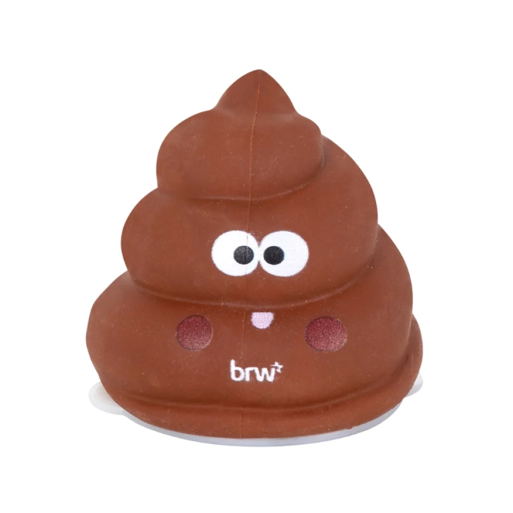 APONTADOR C/ DEPOSITO + BORRACHA POOP CORES SORTIDAS BO0308 BRW