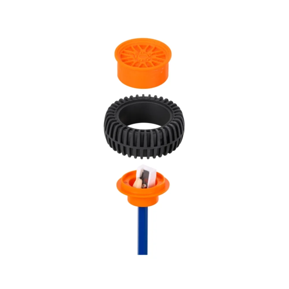 APONTADOR C/ DEPOSITO + BORRACHA XTREME CORES SORTIDAS AP0204 BRW
