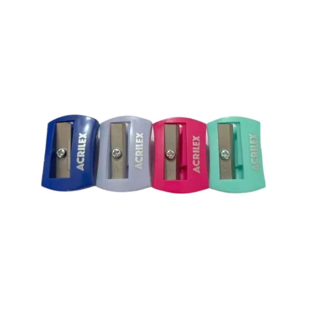 APONTADOR SIMPLES CORES SORTIDAS 22403 ACRILEX