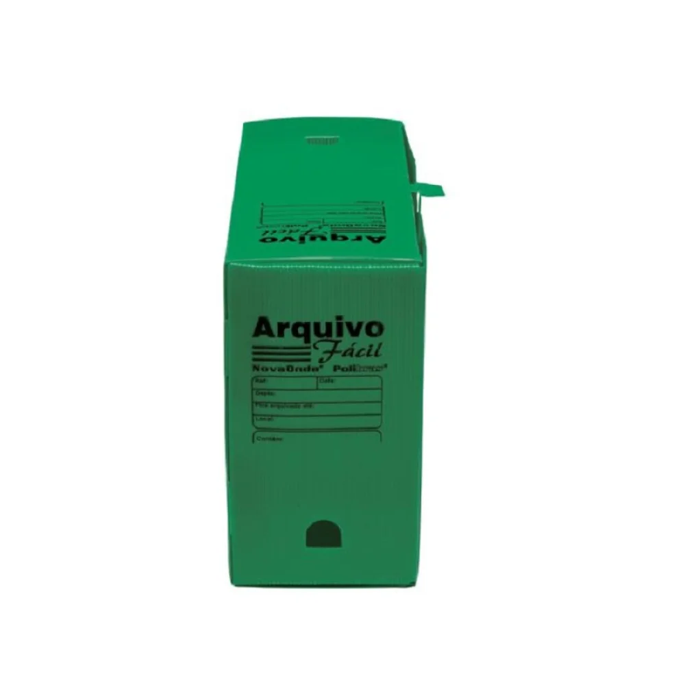 ARQUIVO MORTO POLIONDA FACIL VERDE 40708 POLIBRAS