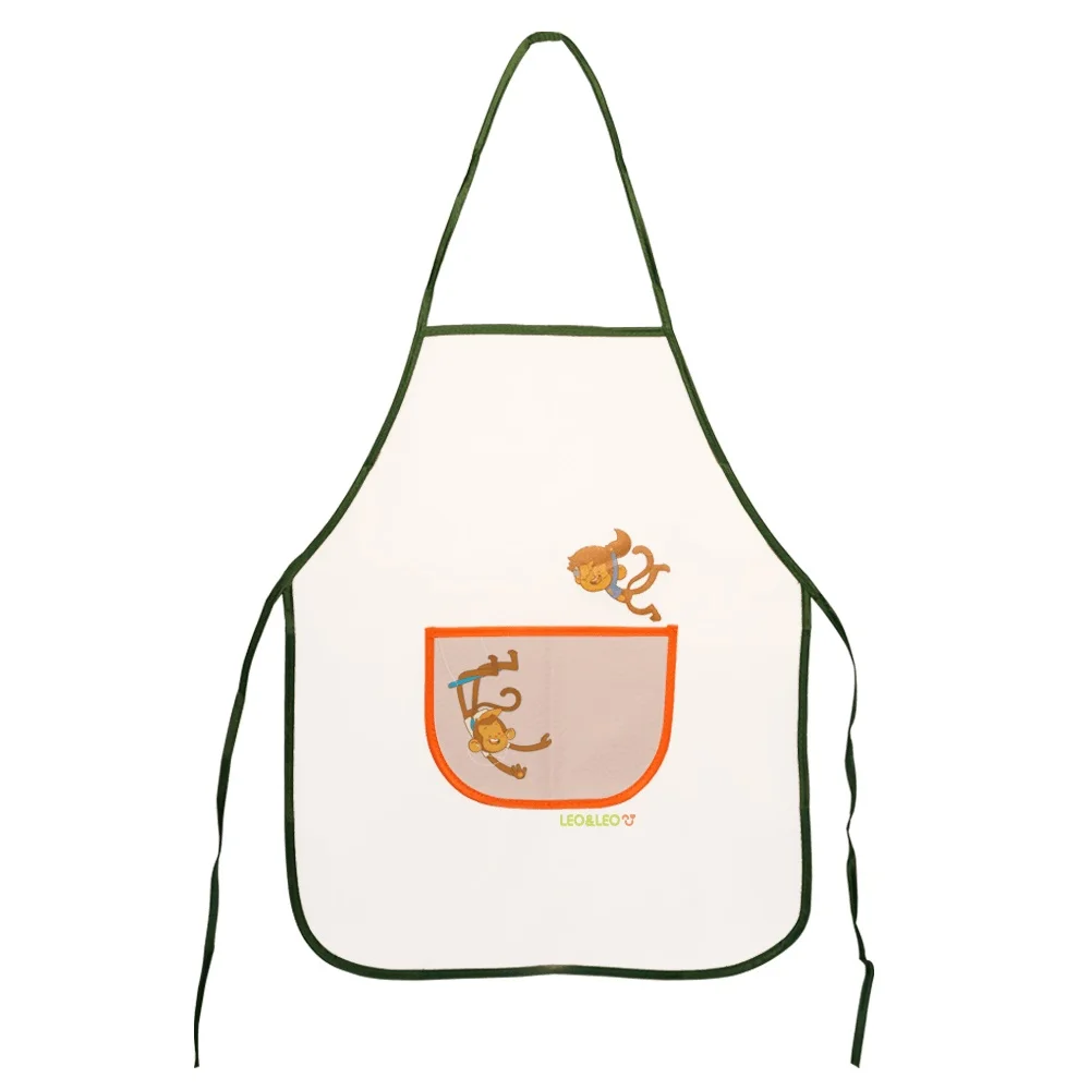 AVENTAL INFANTIL CRISTAL C/ BOLSO 79902 LEO E LEO