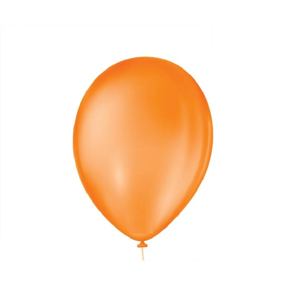 BALAO Nº 9 LISO C/ 50 UN LARANJA ART LATEX
