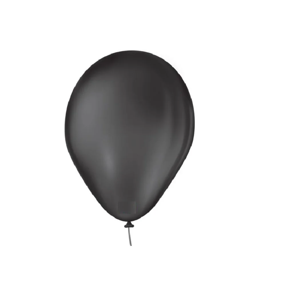 BALAO Nº 9 LISO C/ 50 UN PRETA ART LATEX